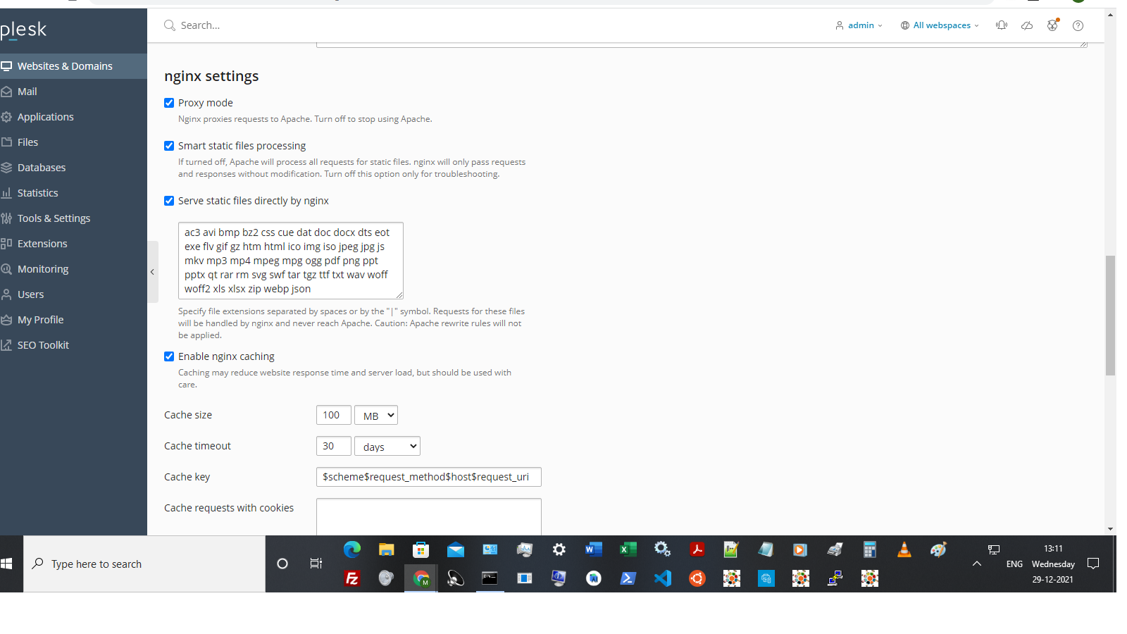 push notification service worker file nginx settings1